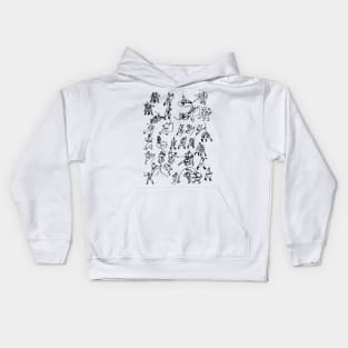 Shenmue - Move Scroll Collage Kids Hoodie